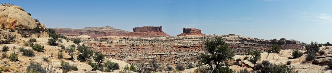 the Monitor and Merrimac Buttes